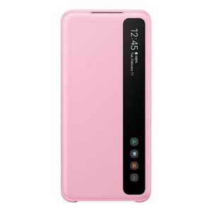
                EF-ZG980CPE Samsung Clear S-View Pouzdro pro Galaxy S20 G980 Pink (porušené balenie)