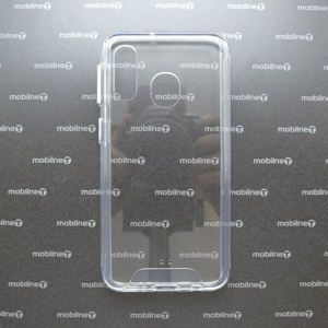 Plastové puzdro Armor Samsung Galaxy A40 priehľadné