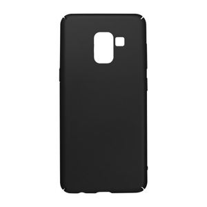 Plastové puzdro Samsung Galaxy A8 2018 čierne, hladké