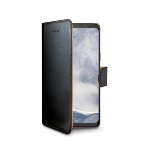 
                Puzdro typu kniha CELLY Wally pre Samsung Galaxy S9, PU koža, čierne