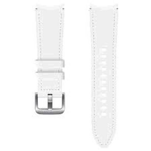 Samsung hybridný kožený remienok pre Watch 4 (20 mm, veľkosť S/M), biely